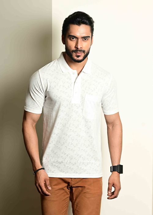 White T-Shirt (JR-018)